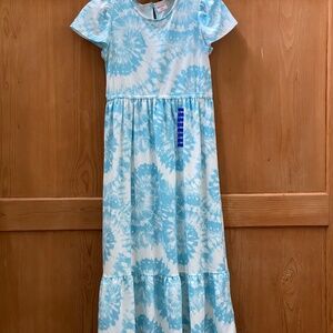 Girl's Summer Midi Dress Sz L 14/16